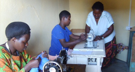 Inside the Sewing Room